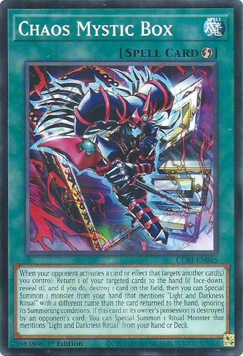 Chaos Mystic Box [CORI-EN045] Common | Exor Games New Glasgow