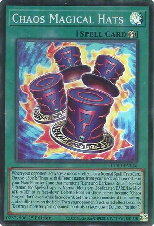 Chaos Magical Hats [CORI-EN046] Super Rare | Exor Games New Glasgow