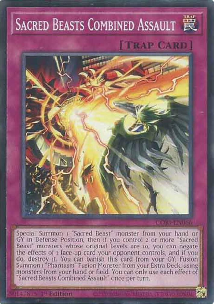 Sacred Beasts Combined Assault [CORI-EN066] Common | Exor Games New Glasgow