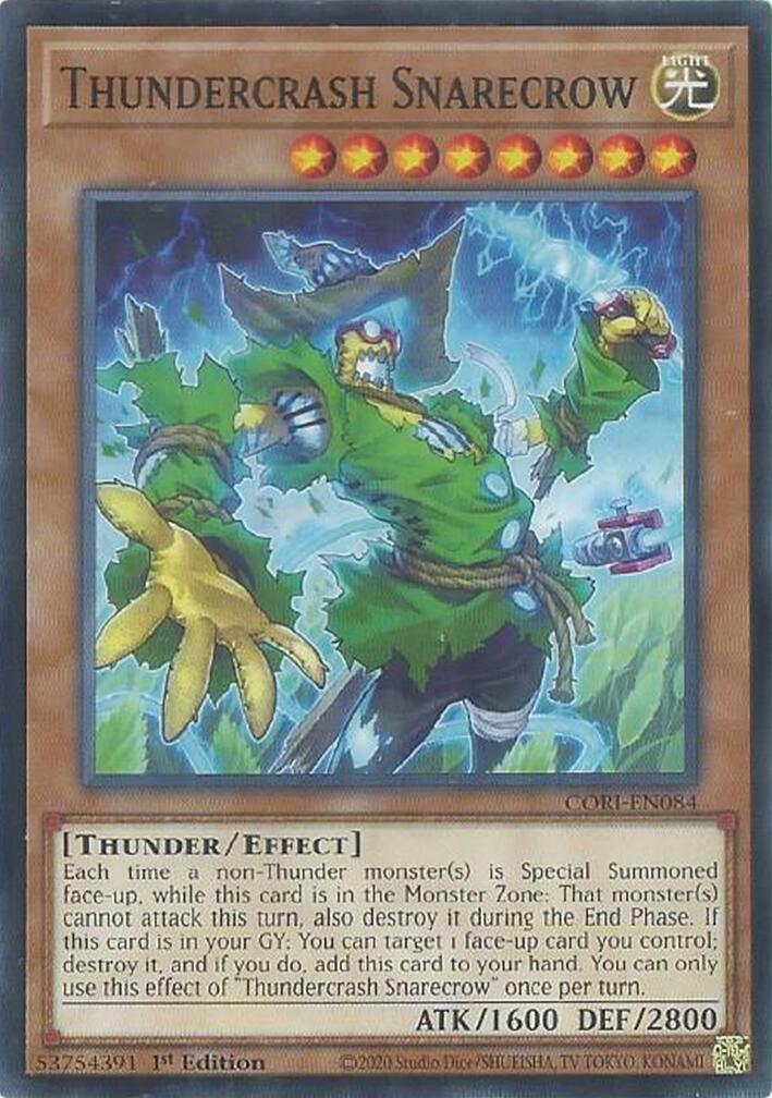 Thundercrash Snarecrow [CORI-EN084] Common | Exor Games New Glasgow