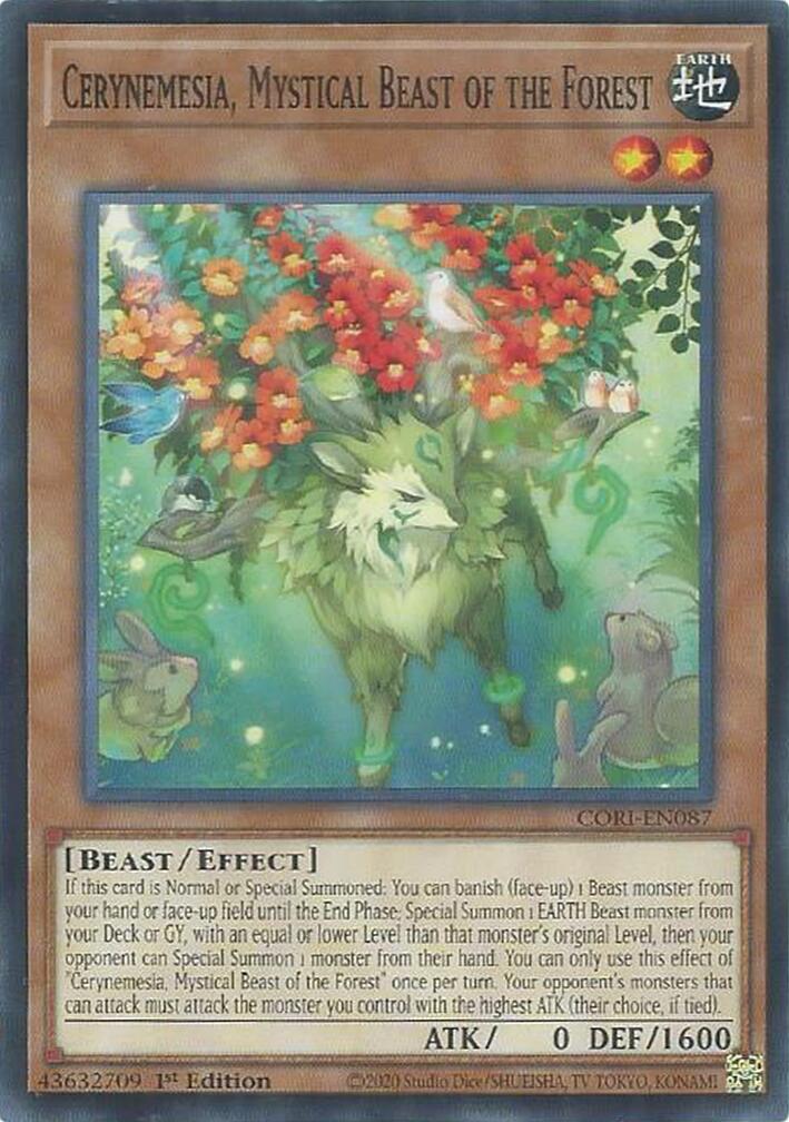 Cerynemesia, Mystical Beast of the Forest [CORI-EN087] Common | Exor Games New Glasgow