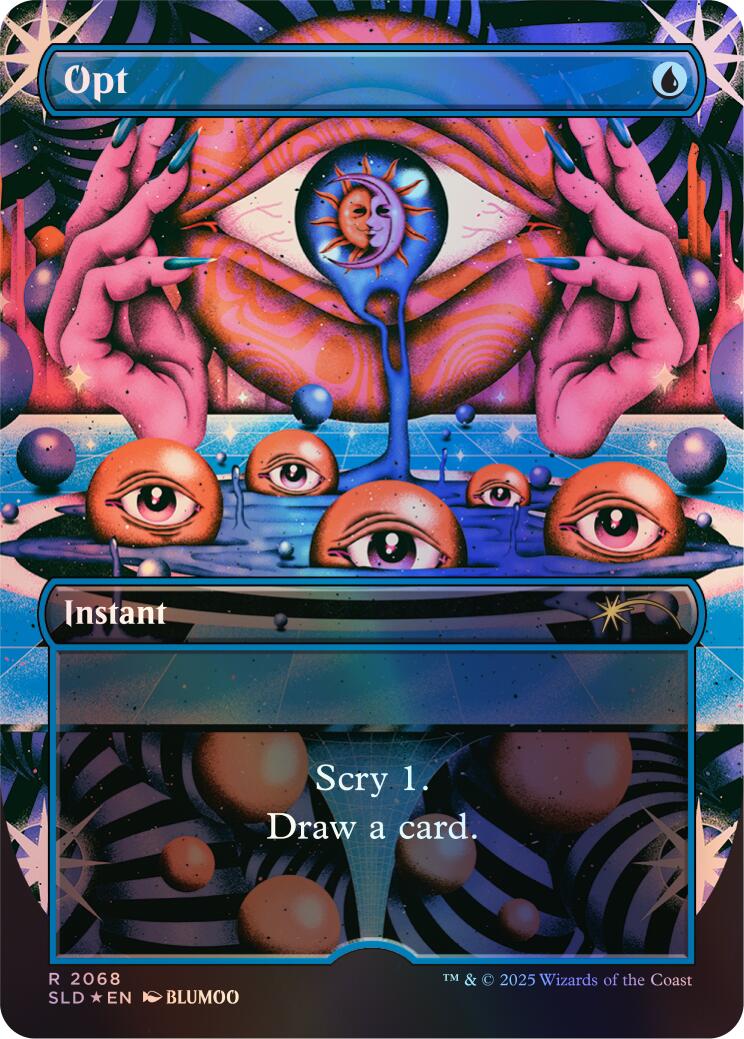 Opt (2068) (Rainbow Foil) [Secret Lair Drop Series] | Exor Games New Glasgow