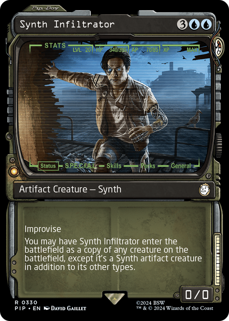 Synth Infiltrator (Showcase) [Fallout] | Exor Games New Glasgow