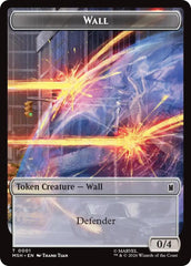 Wall // Alien Double-Sided Token [Marvel Super Heroes Tokens] | Exor Games New Glasgow