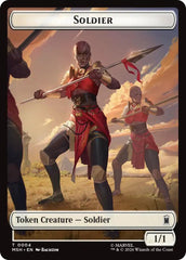 Soldier // Insect Double-Sided Token [Marvel Super Heroes Tokens] | Exor Games New Glasgow