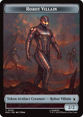 Hero // Robot Villain Double-Sided Token [Marvel Super Heroes Tokens] | Exor Games New Glasgow