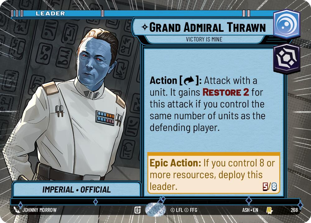 Grand Admiral Thrawn - Victory is Mine (268) (Hyperspace) (268) [Ashes of the Empire] | Exor Games New Glasgow