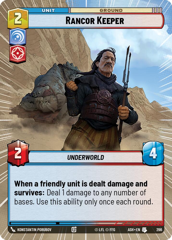 Rancor Keeper (296) (Hyperspace) (296) [Ashes of the Empire] | Exor Games New Glasgow