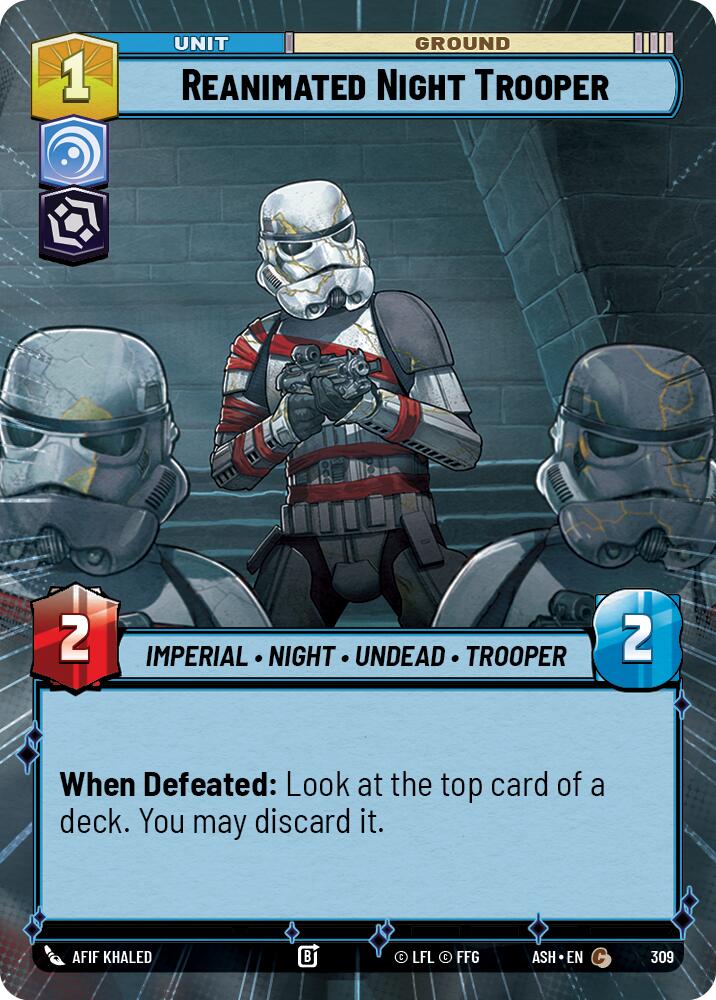 Reanimated Night Trooper (309) (Hyperspace) (309) [Ashes of the Empire] | Exor Games New Glasgow