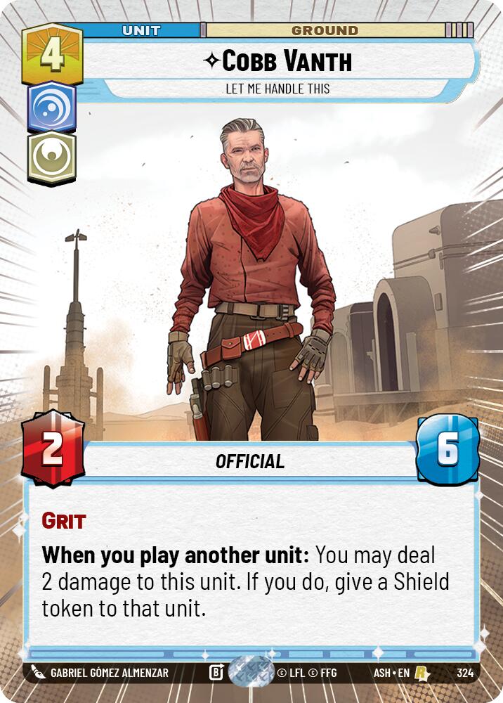 Cobb Vanth - Let Me Handle This (324) (Hyperspace) (324) [Ashes of the Empire] | Exor Games New Glasgow