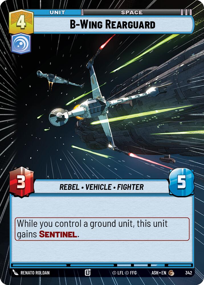 B-Wing Rearguard (342) (Hyperspace) (342) [Ashes of the Empire] | Exor Games New Glasgow