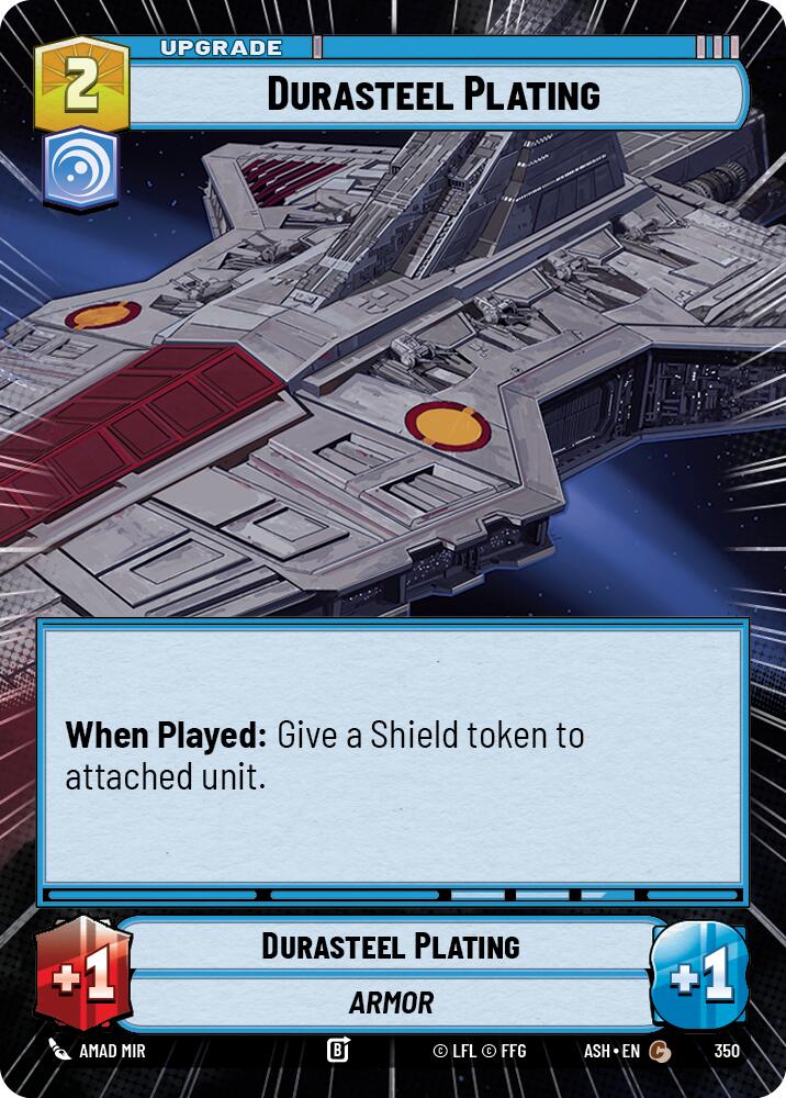 Durasteel Plating (350) (Hyperspace) (350) [Ashes of the Empire] | Exor Games New Glasgow