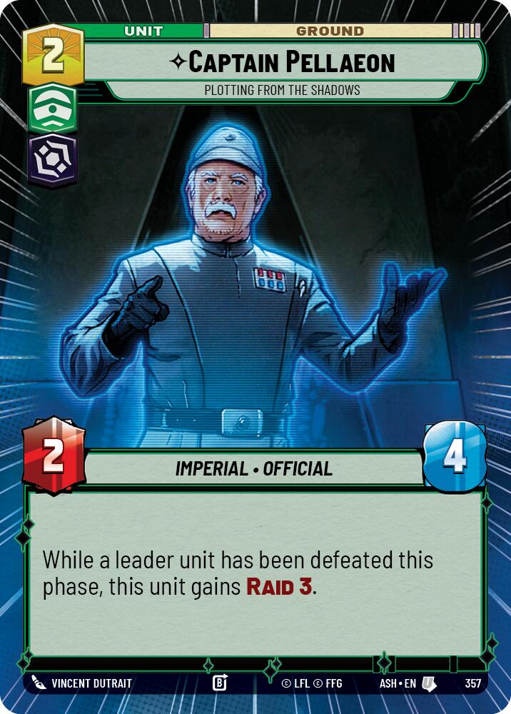 Captain Pellaeon - Plotting from the Shadows (357) (Hyperspace) (357) [Ashes of the Empire] | Exor Games New Glasgow