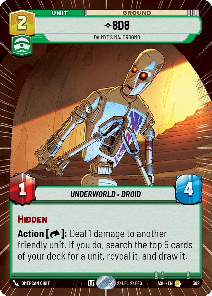 8D8 - Daimyo's Majordomo (382) (Hyperspace) (382) [Ashes of the Empire] | Exor Games New Glasgow