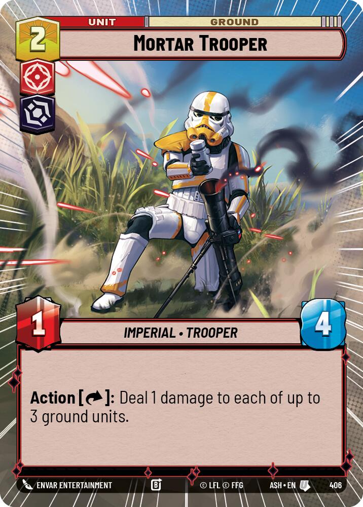 Mortar Trooper (406) (Hyperspace) (406) [Ashes of the Empire] | Exor Games New Glasgow