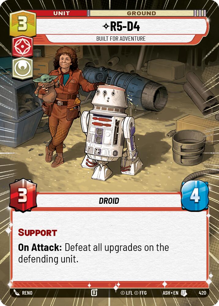 R5-D4 - Built for Adventure (420) (Hyperspace) (420) [Ashes of the Empire] | Exor Games New Glasgow