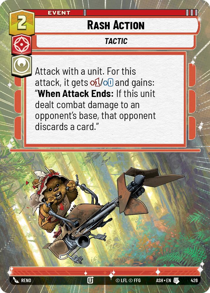Rash Action (426) (Hyperspace) (426) [Ashes of the Empire] | Exor Games New Glasgow