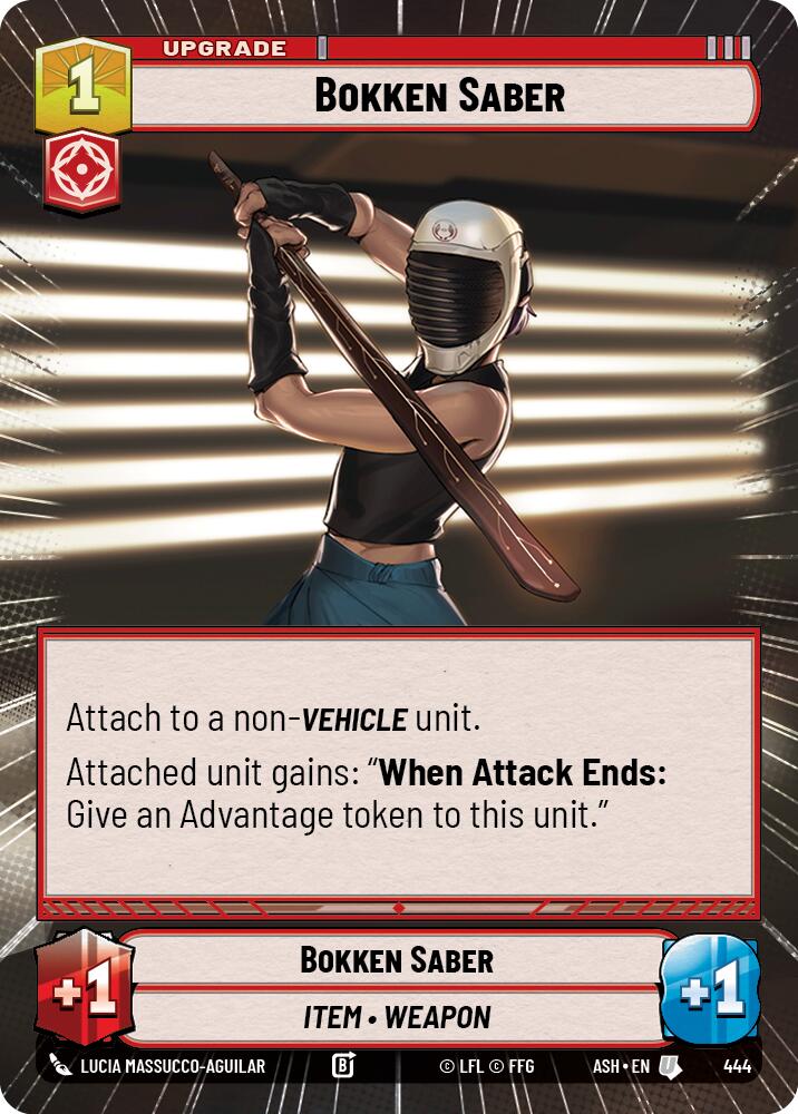 Bokken Saber (444) (Hyperspace) (444) [Ashes of the Empire] | Exor Games New Glasgow