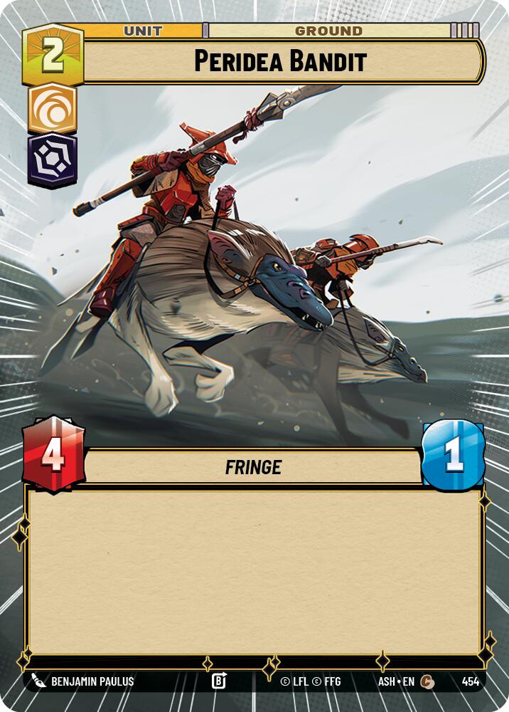 Peridea Bandit (454) (Hyperspace) (454) [Ashes of the Empire] | Exor Games New Glasgow