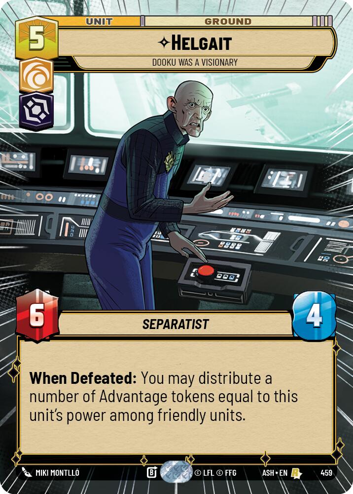 Helgait - Dooku Was a Visionary (459) (Hyperspace) (459) [Ashes of the Empire] | Exor Games New Glasgow