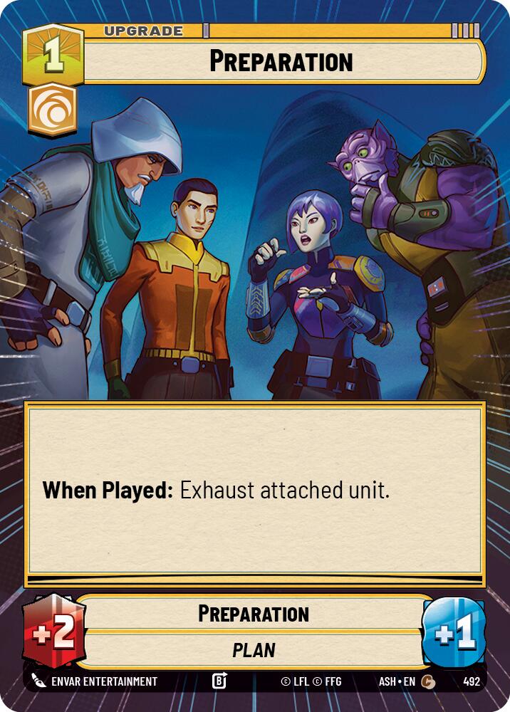 Preparation (492) (Hyperspace) (492) [Ashes of the Empire] | Exor Games New Glasgow