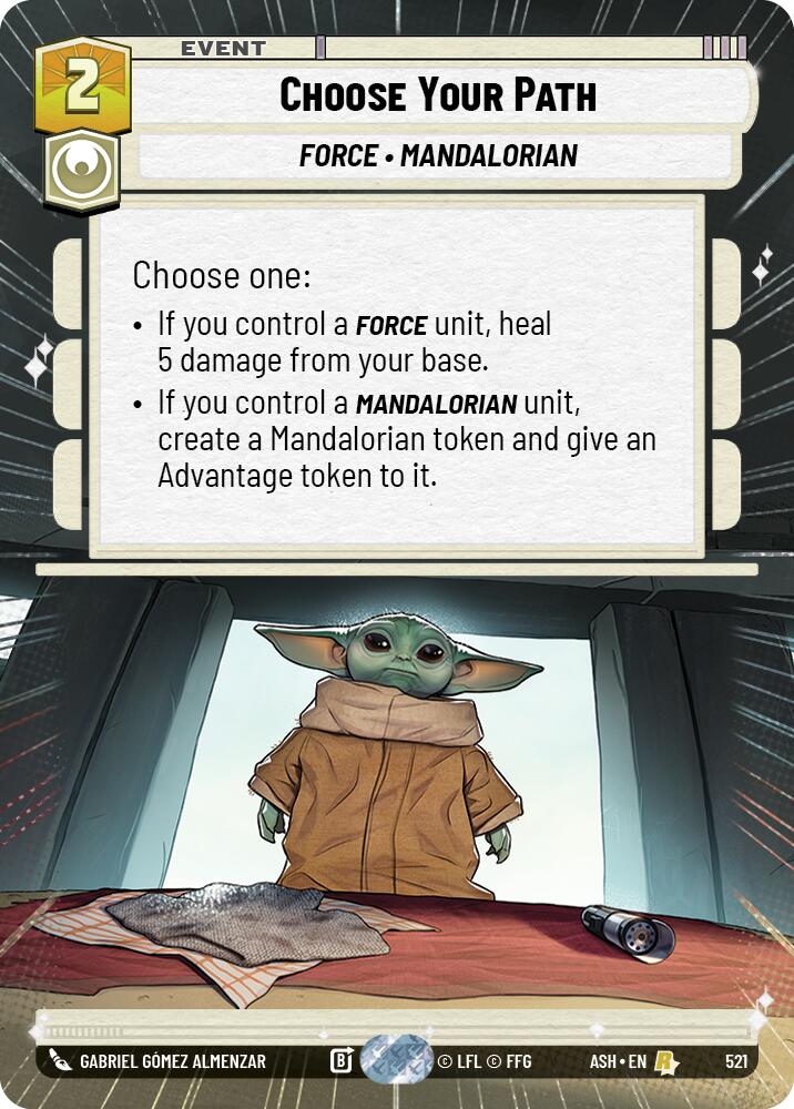 Choose Your Path (521) (Hyperspace) (521) [Ashes of the Empire] | Exor Games New Glasgow