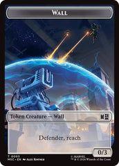 Wall // Council of Reeds Double-Sided Token [Marvel Super Heroes Commander Tokens] | Exor Games New Glasgow