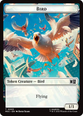 Bird // Rhino Double-Sided Token [Marvel Super Heroes Commander Tokens] | Exor Games New Glasgow