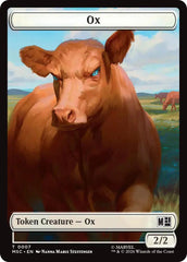 Ox // Vibranium Double-Sided Token [Marvel Super Heroes Commander Tokens] | Exor Games New Glasgow