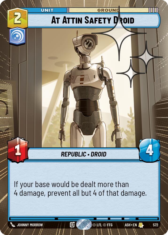 At Attin Safety Droid (572) (Hyperspace Foil) (572) [Ashes of the Empire] | Exor Games New Glasgow