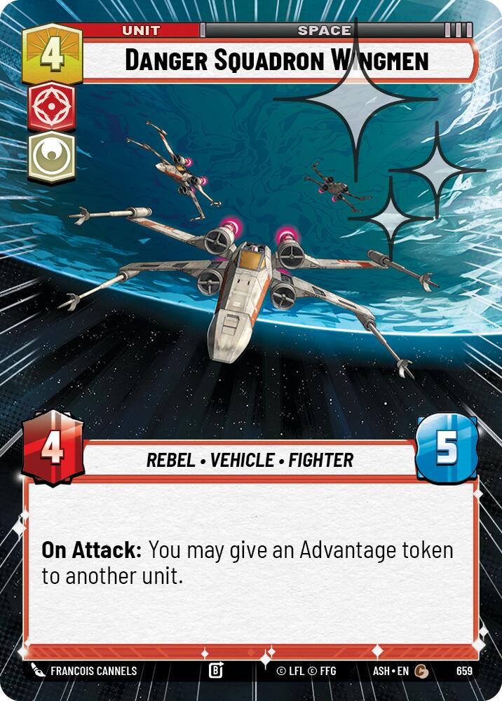 Danger Squadron Wingmen (659) (Hyperspace Foil) (659) [Ashes of the Empire] | Exor Games New Glasgow