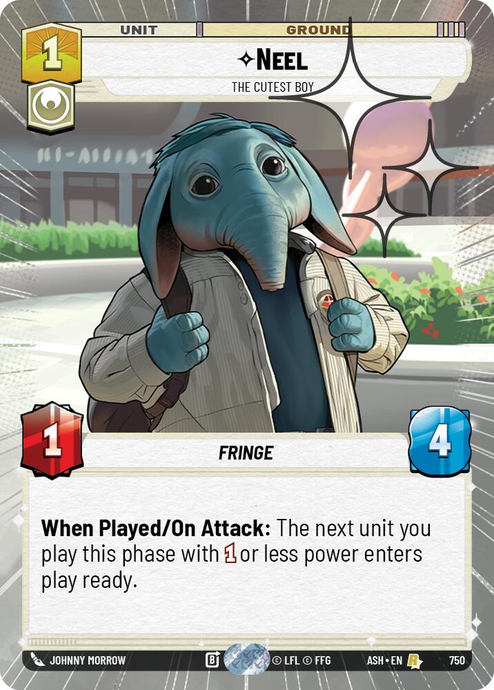 Neel - The Cutest Boy (750) (Hyperspace Foil) (750) [Ashes of the Empire] | Exor Games New Glasgow