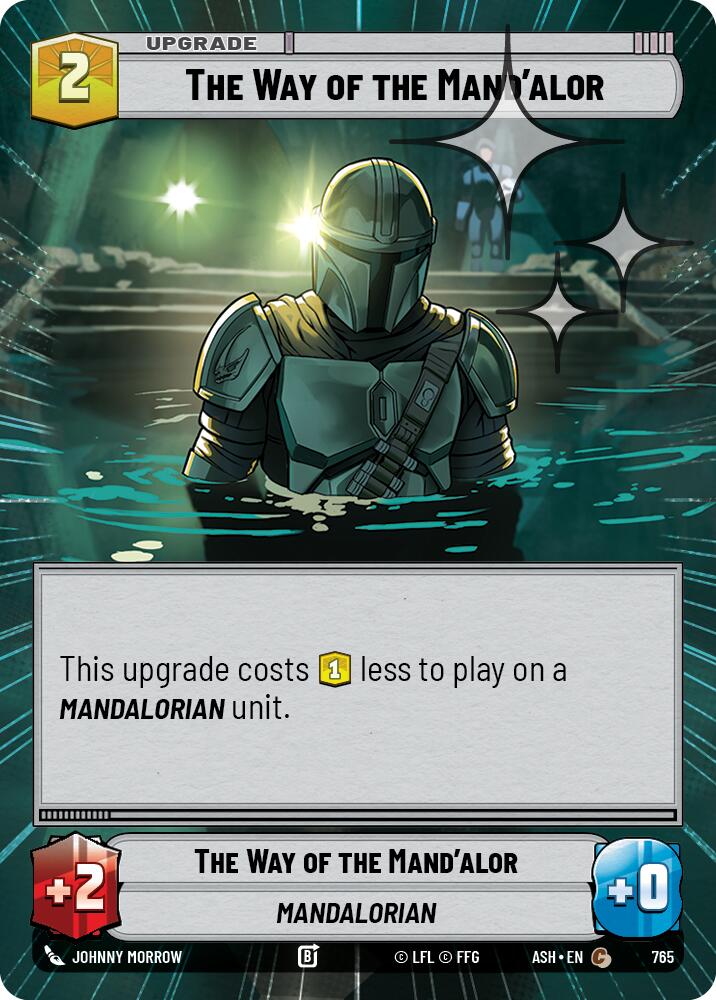 The Way of the Mand'alor (765) (Hyperspace Foil) (765) [Ashes of the Empire] | Exor Games New Glasgow