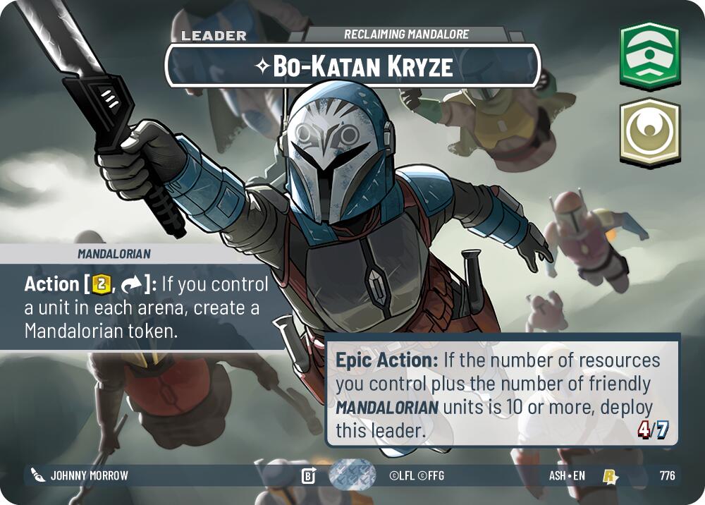 Bo-Katan Kryze - Reclaiming Mandalore (776) (Showcase) (776) [Ashes of the Empire] | Exor Games New Glasgow