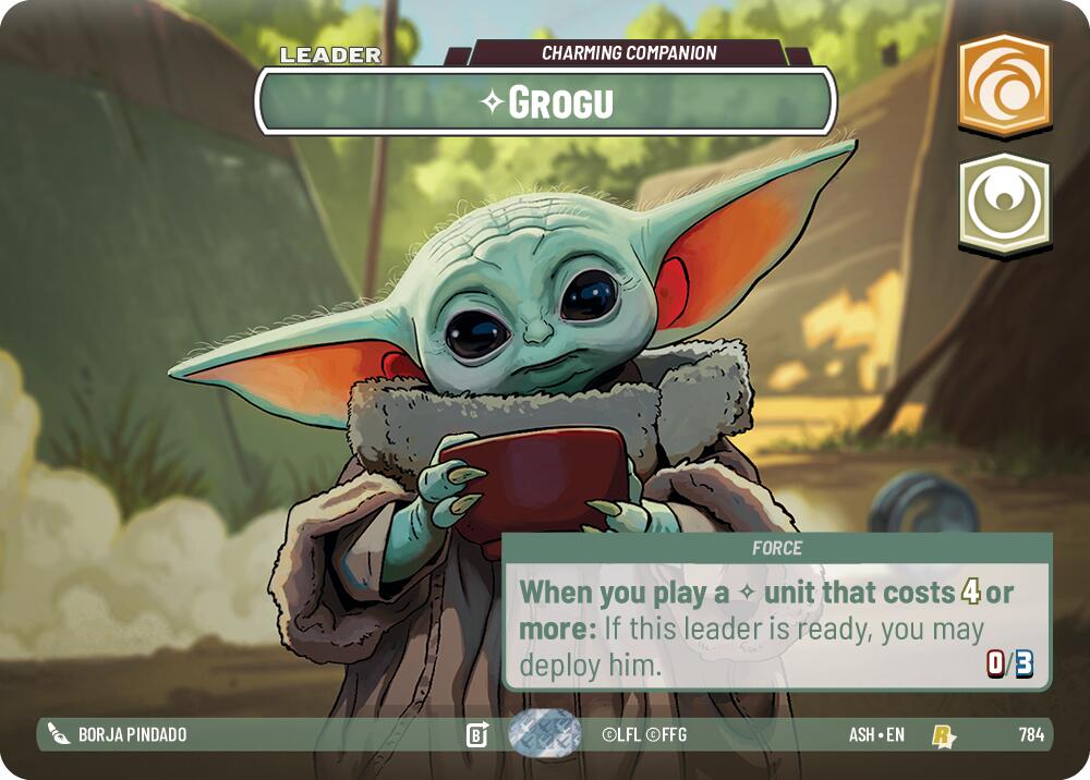 Grogu - Charming Companion (784) (Showcase) (784) [Ashes of the Empire] | Exor Games New Glasgow