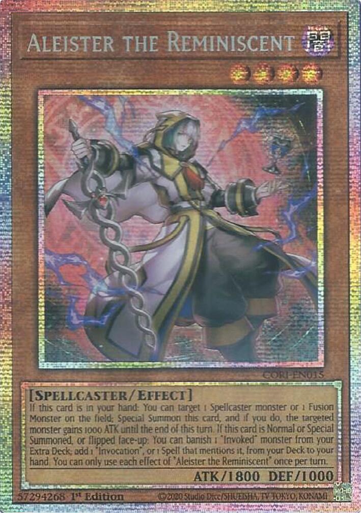 Aleister the Reminiscent (Starlight Rare) [CORI-EN015] Starlight Rare | Exor Games New Glasgow