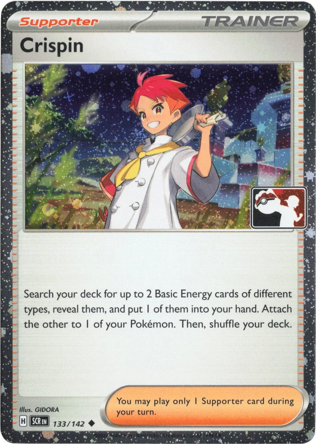 Crispin (133/142) (Cosmos Holo) [Prize Pack Series Six] | Exor Games New Glasgow