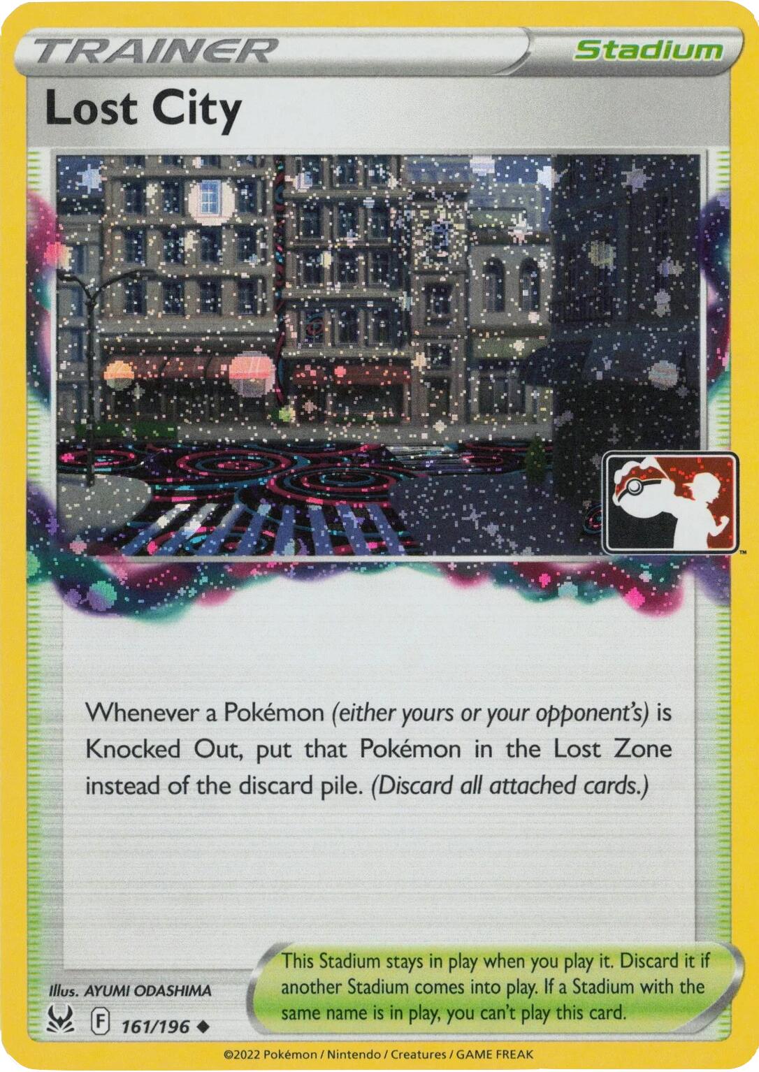 Lost City (161/196) (Cosmos Holo) [Prize Pack Series Four] | Exor Games New Glasgow