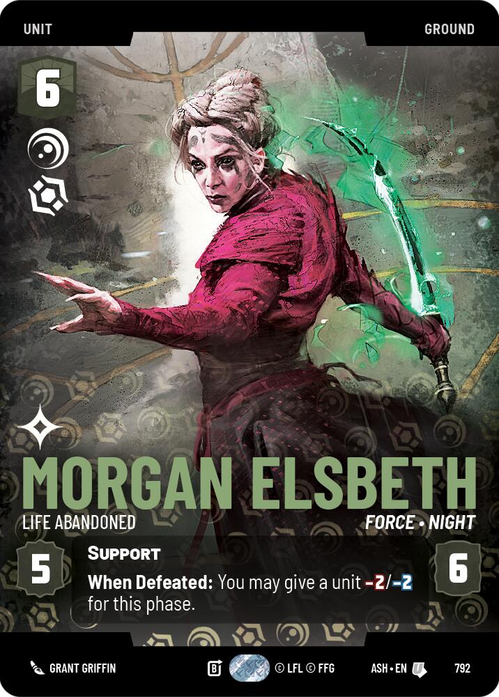 Morgan Elsbeth - Life Abandoned (792) (Prestige) (792) [Ashes of the Empire] | Exor Games New Glasgow