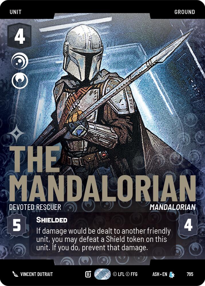 The Mandalorian - Devoted Rescuer (795) (Prestige) (795) [Ashes of the Empire] | Exor Games New Glasgow