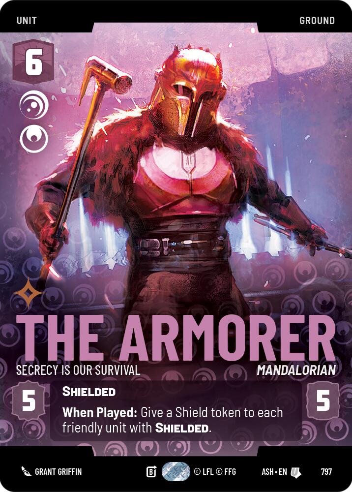 The Armorer - Secrecy is Our Survival (797) (Prestige) (797) [Ashes of the Empire] | Exor Games New Glasgow