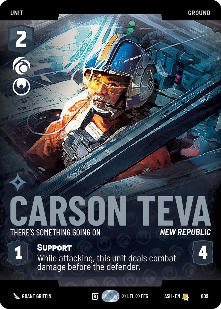 Carson Teva - There's Something Going On (809) (Prestige) (809) [Ashes of the Empire] | Exor Games New Glasgow