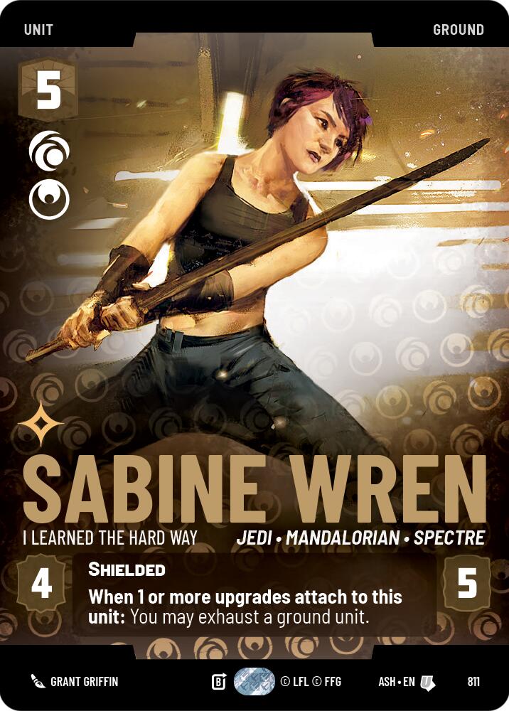 Sabine Wren - I Learned the Hard Way (811) (Prestige) (811) [Ashes of the Empire] | Exor Games New Glasgow