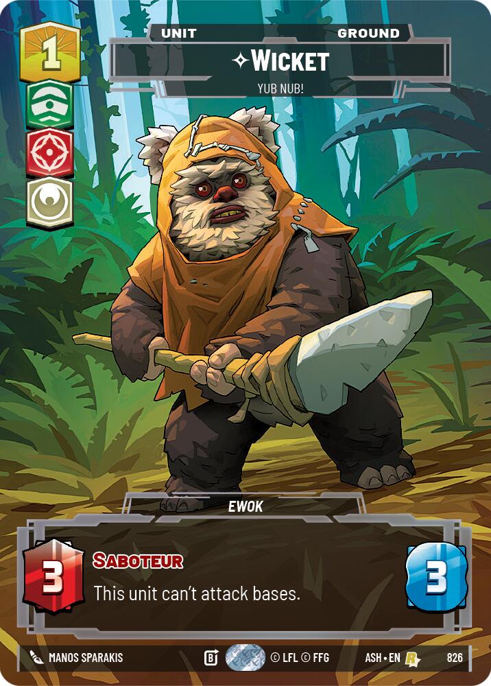 Wicket - Yub Nub! (826) (Prestige) (826) [Ashes of the Empire] | Exor Games New Glasgow