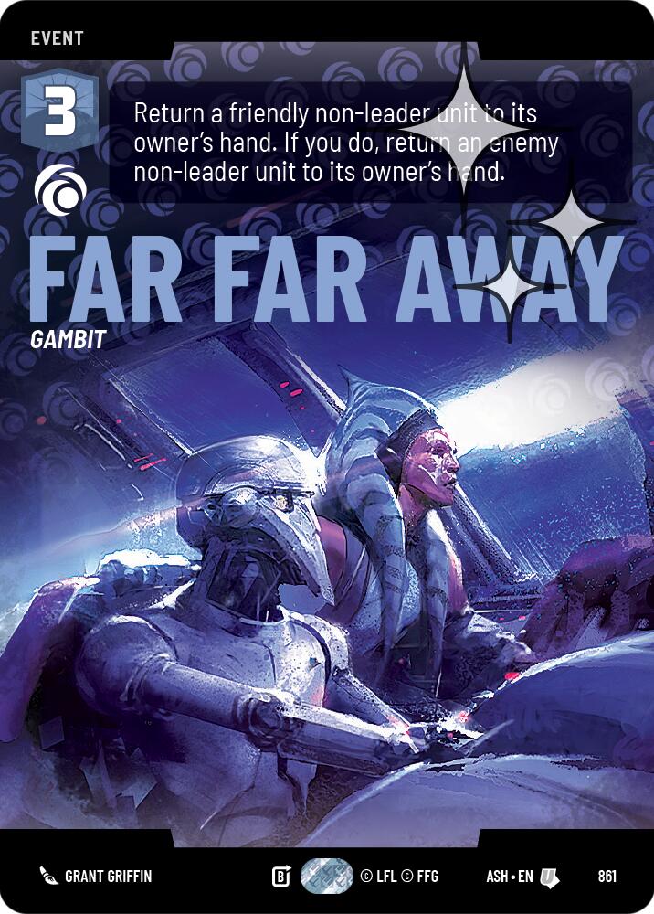 Far Far Away (861) (Prestige Foil) (861) [Ashes of the Empire] | Exor Games New Glasgow