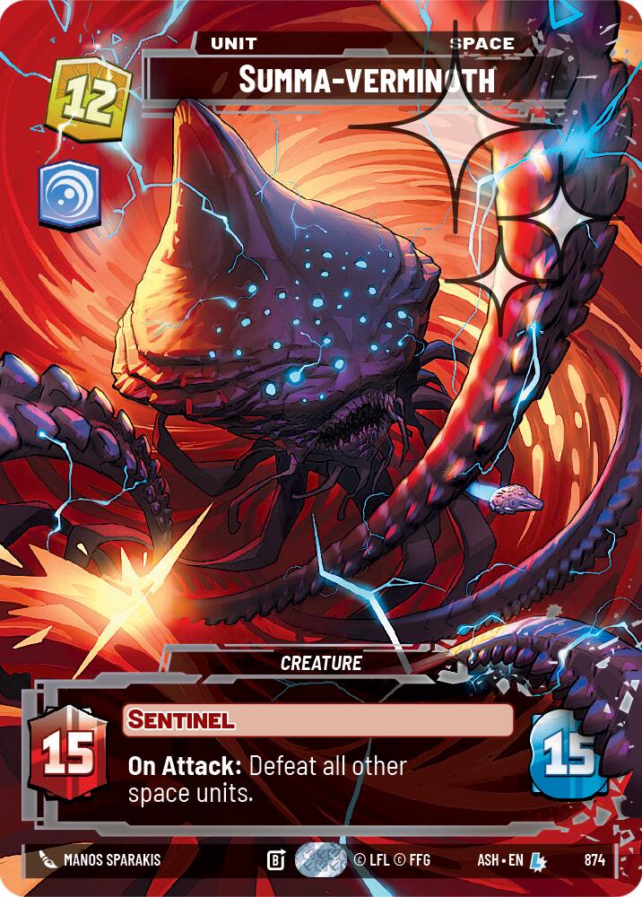 Summa-verminoth (874) (Prestige Foil) (874) [Ashes of the Empire] | Exor Games New Glasgow