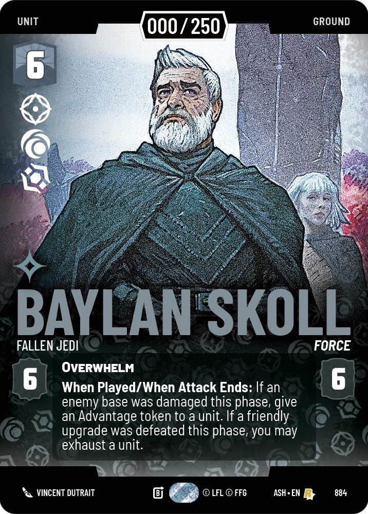 Baylan Skoll - Fallen Jedi (884) (Serialized) (884) [Ashes of the Empire] | Exor Games New Glasgow