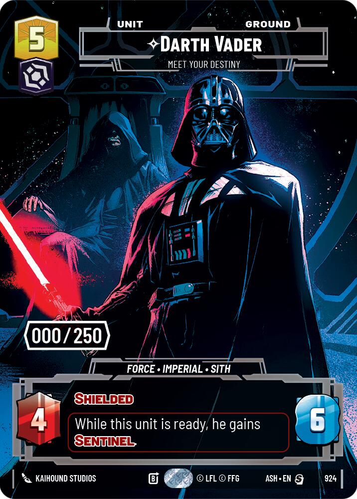 Darth Vader - Meet Your Destiny (924) (Serialized) (924) [Ashes of the Empire] | Exor Games New Glasgow