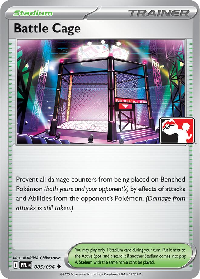 Battle Cage (085/094) [Prize Pack Series Nine] | Exor Games New Glasgow