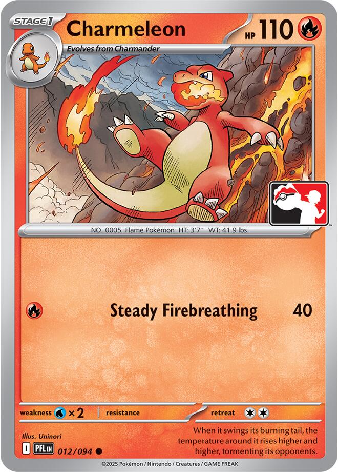 Charmeleon (012/094) [Prize Pack Series Nine] | Exor Games New Glasgow
